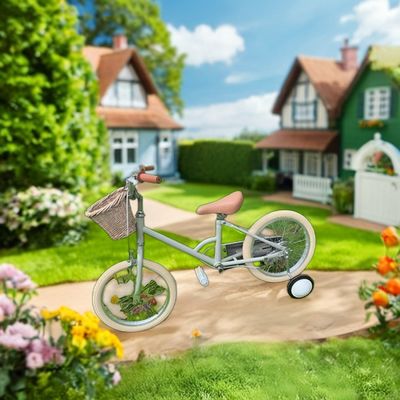 Alloy Rim INS Style 16 pouces vélo rétro pour enfants à une vitesse pour les enfants de 4-8 ans