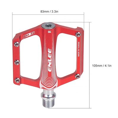 ENLEE N16 pédales de vélo ultra légères 310g alliage d'aluminium 3 couleurs peinture anodisée CN GUA 2021