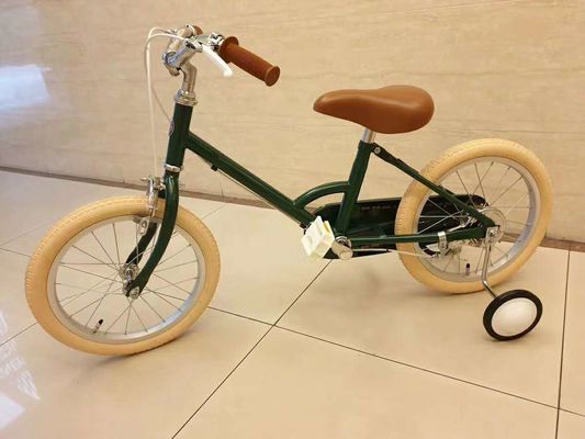 Alloy Rim INS Style 16 pouces vélo rétro pour enfants à une vitesse pour les enfants de 4-8 ans