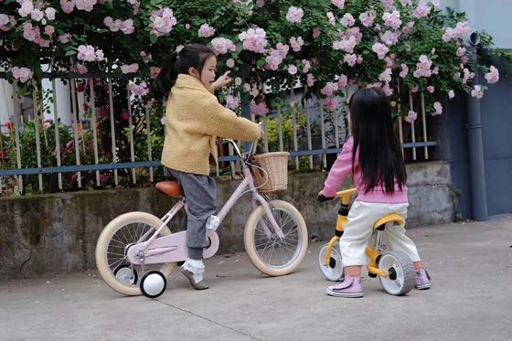 Alloy Rim INS Style 16 pouces vélo rétro pour enfants à une vitesse pour les enfants de 4-8 ans