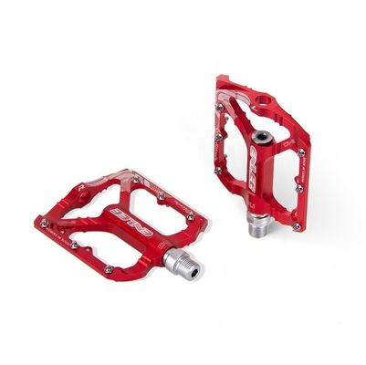 2021 ENLEE Alliage d'aluminium rouge/noir Pédales ultra-légères pour vélo de montagne