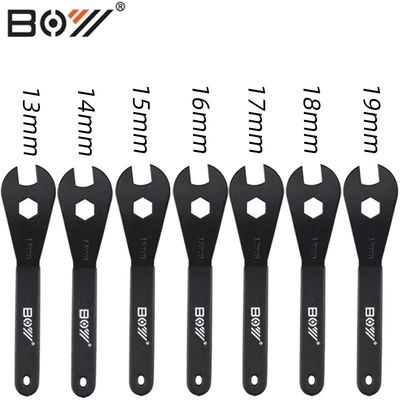 Top- 194 * 46mm Hub de tête de vélo Cone Spanner pour la réparation de casque de pédale durable en atelier