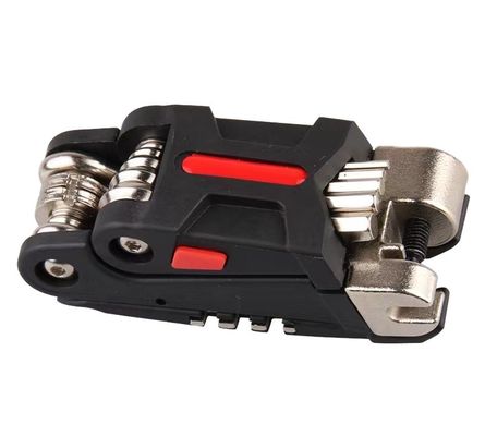 Outils de réparation de vélo 18 en 1 ensemble de tournevis hexagonal clef à vis hexagonale outil de décapage de la chaîne Hex Spoke Essential Bike 280g