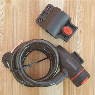 Fermeture de sécurité anti-vol de vélo bobine de câble en acier inoxydable pour château motocyclettes vélo MTB avec 2 clés