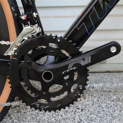 Bicicle à gravier en carbone 700C*40C 11 vitesses frein à disque hydraulique APEX pour course sur route