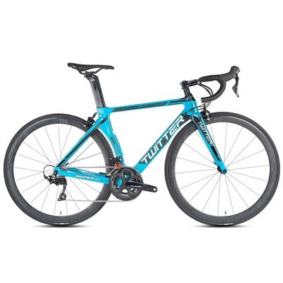TWITTER R7000-22 Velocity Road Bike avec frein à disque hydraulique et cadre en fibre de carbone