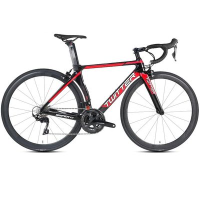 TWITTER R7000-22 Velocity Road Bike avec frein à disque hydraulique et cadre en fibre de carbone