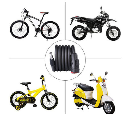 2022 Fermeture à câble en acier anti-vol de vélo Portable Serrure de sécurité pour vélos de montagne MTB