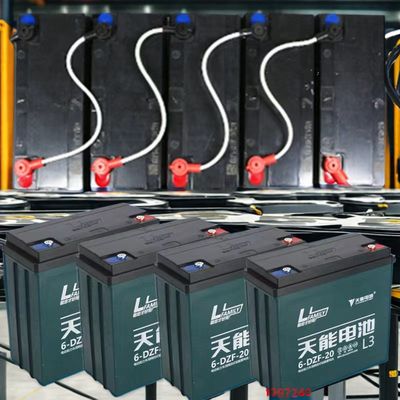 12V20.2Ah 6-DZF-20.2 batterie à chargement sec GEL scellée au plomb pour planche à roulettes électrique