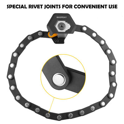 Vélo de montagne Vélo routier Fermeture pliable Anti-vol 85cm avec 3 touches Zinc alliage alliage d'acier