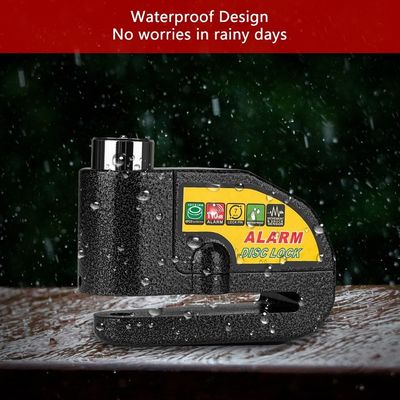Alarme de vibration 110dB Fermeture de vélo de moto pour la sécurité imperméable à l'eau
