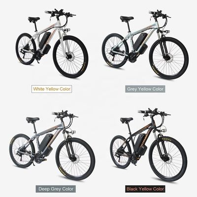 Vélo électrique de montagne 26 &quot;E-bike avec batterie au lithium de 48V 13Ah et moteur puissant de 500W