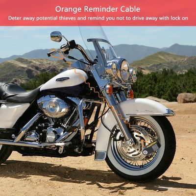 Alarme de vibration 110dB Fermeture de vélo de moto pour la sécurité imperméable à l'eau