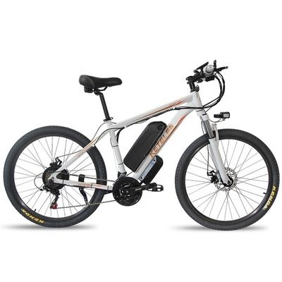 1000W 17,5AH Vélo de montagne électrique 26 &quot; Vélo électrique de montagne Moteur à moyeu arrière Alliage d'aluminium