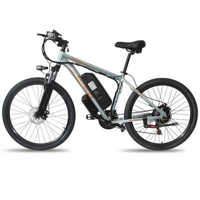 1000W 17,5AH Vélo de montagne électrique 26 &quot; Vélo électrique de montagne Moteur à moyeu arrière Alliage d'aluminium