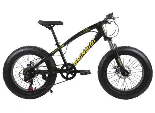 Vélo de neige de plage pour enfants de 20 pouces 4.0 pneus gras Vélo de montagne avec vitesse 7/21/24/27