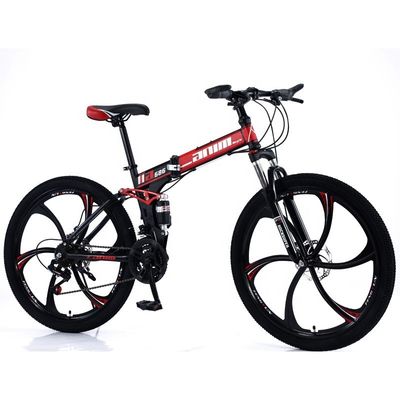 26 pouces Opp sac 10 pcs vélo de montagne en acier pour hommes avec frein à disque et fourchette en aluminium