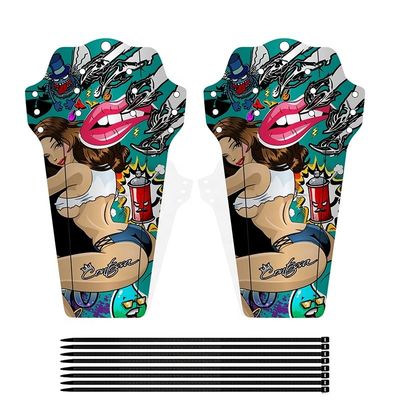 Les ailes avant ENLEE de dernière génération sont légères et faciles à installer pour les vélos sales.