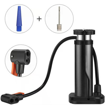 Temps de livraison 7-15 jours Mini kit de réparation de vélo avec soupape Schrader et pompe à pied de calibre