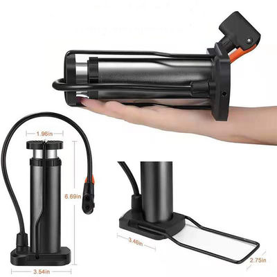 Temps de livraison 7-15 jours Mini kit de réparation de vélo avec soupape Schrader et pompe à pied de calibre