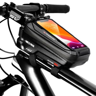 Sac à écran tactile étanche à 6,6 pouces pour téléphone pour MTB Pack 1L Capacité accessoires de vélo