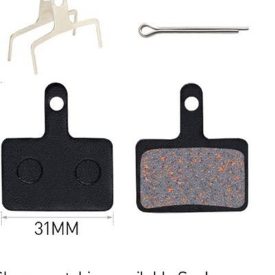 35x30.5mm Red Metal Brake Pad pour la résine MTB vélo de montagne disque rotor plaquettes de freinage