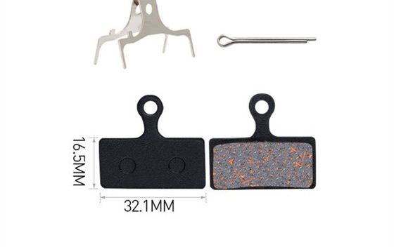 35x30.5mm Red Metal Brake Pad pour la résine MTB vélo de montagne disque rotor plaquettes de freinage
