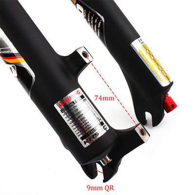24-28 pouces MTB vélo Air Shock fourches Suspension freins fourches pour 700c longueur du volant 220m