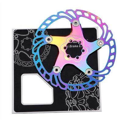 BMX RAINBOW 2021 Disque de frein à vélo de route CNC complet 140/160/180/203 mm Refroidissement rapide