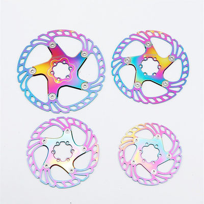 BMX RAINBOW 2021 Disque de frein à vélo de route CNC complet 140/160/180/203 mm Refroidissement rapide