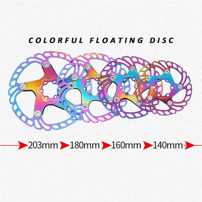 BMX RAINBOW 2021 Disque de frein à vélo de route CNC complet 140/160/180/203 mm Refroidissement rapide