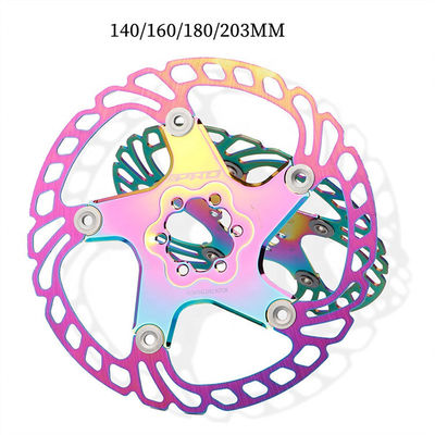 BMX RAINBOW 2021 Disque de frein à vélo de route CNC complet 140/160/180/203 mm Refroidissement rapide