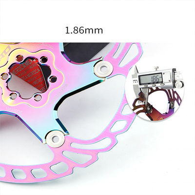 BMX RAINBOW 2021 Disque de frein à vélo de route CNC complet 140/160/180/203 mm Refroidissement rapide