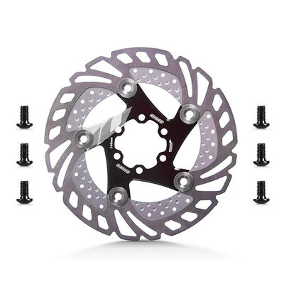 ENLEE DH 6 pouces 160mm/180mm/203mm Disque flottant pour vélos de montagne Activités de plein air