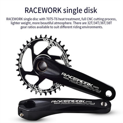 RACEWORK 32T 34T 36T 38T Chainring pour le MTB GXP Crank 170 mm et 68 mm
