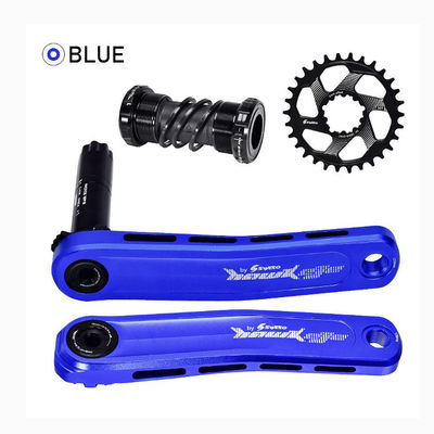 Crankset de vélo MTB avec anneau de chaîne 30/32/34/36/38T et longueur de manivelle de 170 mm