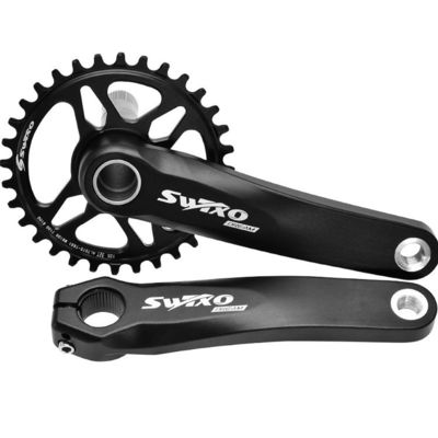 Crankset de support inférieur de vélo de montagne avec bras à manivelle de 170 mm et roue en chaîne 32/34/36/38T