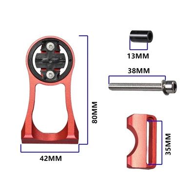 Appareil photo portable Vélomètre à vélo avec monture de souche de vélo et porte-lampe