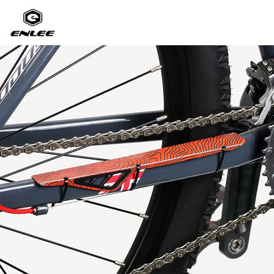 MTB Cadre de vélo Protecteur de chaîne de protection en noir 26x6.3x0.07cm pour le cyclisme et les vélos